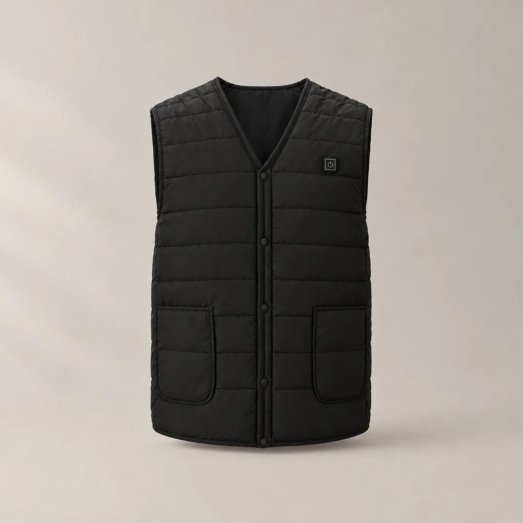 Le Gilet Chauffant, coloris Noir